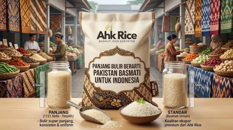 How Does Pakistan Basmati Rice Grain Length Matter to Indonesian Buyers