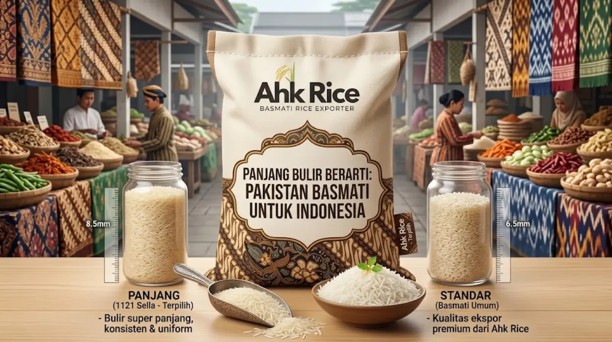 How Does Pakistan Basmati Rice Grain Length Matter to Indonesian Buyers