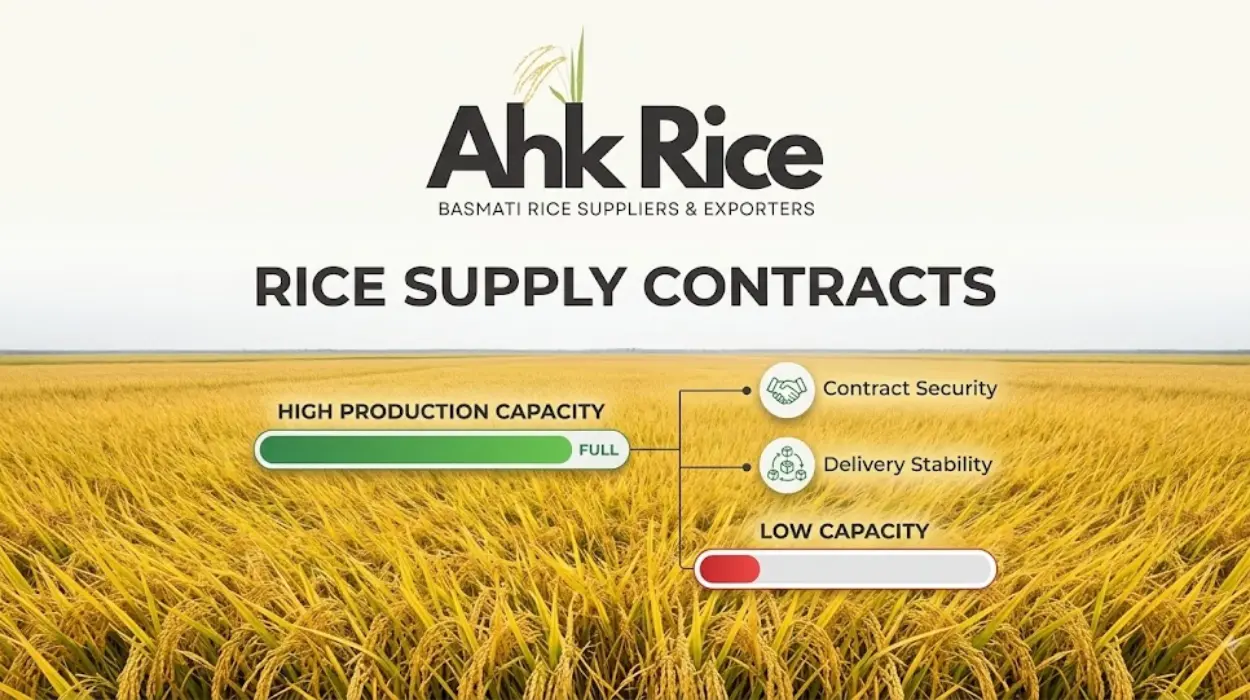 How Does Production Capacity Impact Long-Term Rice Supply Contracts?