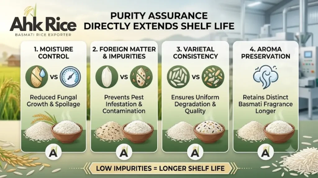 How Do Purity Levels Influence Basmati Rice Market Positioning