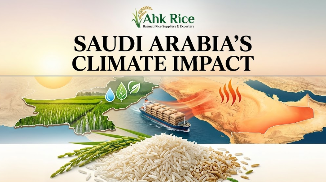 How Does Saudi Arabia's Climate Impact Moisture Requirements for Imported Pakistan Rice?