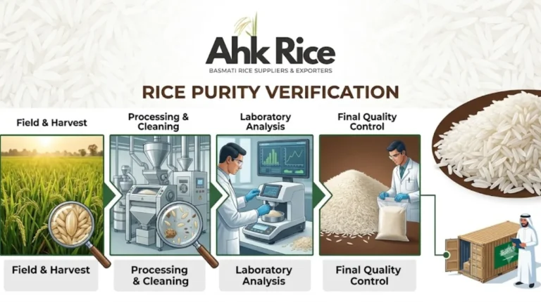 How Export Inspections Verify Pakistan Rice Purity for Saudi Arabian Buyers