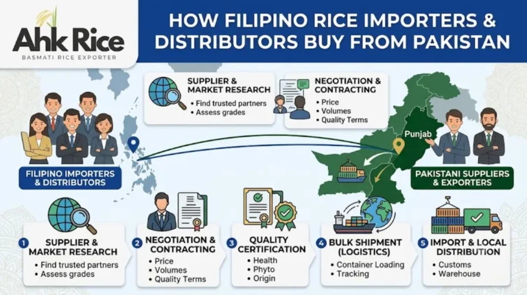 How Filipino Rice Importers Buy Rice from Pakistan