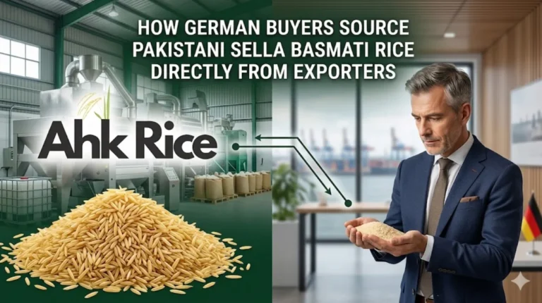 How German Buyers Source Pakistani Sella Basmati Rice Directly from Exporters