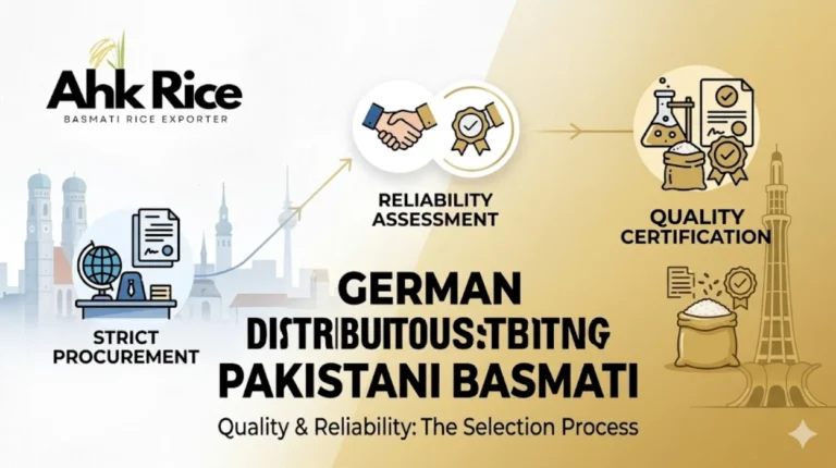 How German Rice Distributors Select Reliable Pakistani Basmati Suppliers