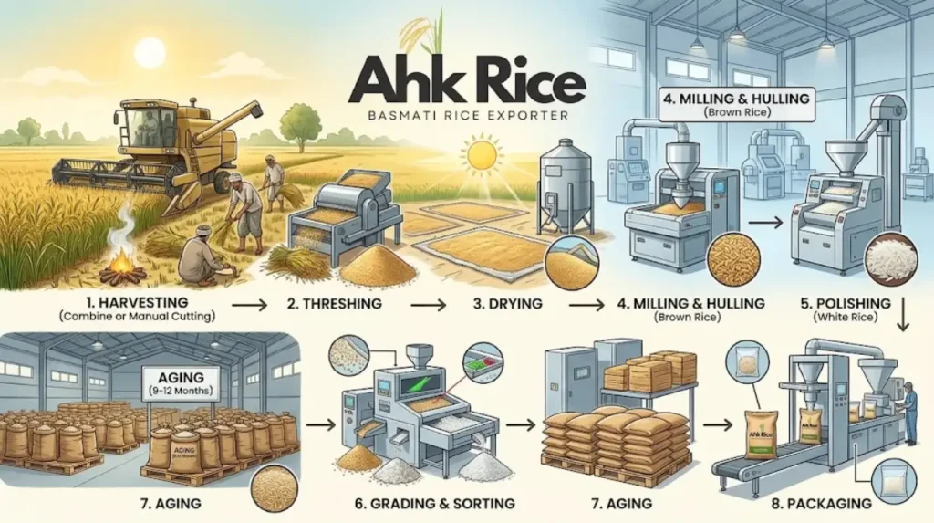 When Is Basmati Rice Harvested in Pakistan and How Does Crop Year Work?