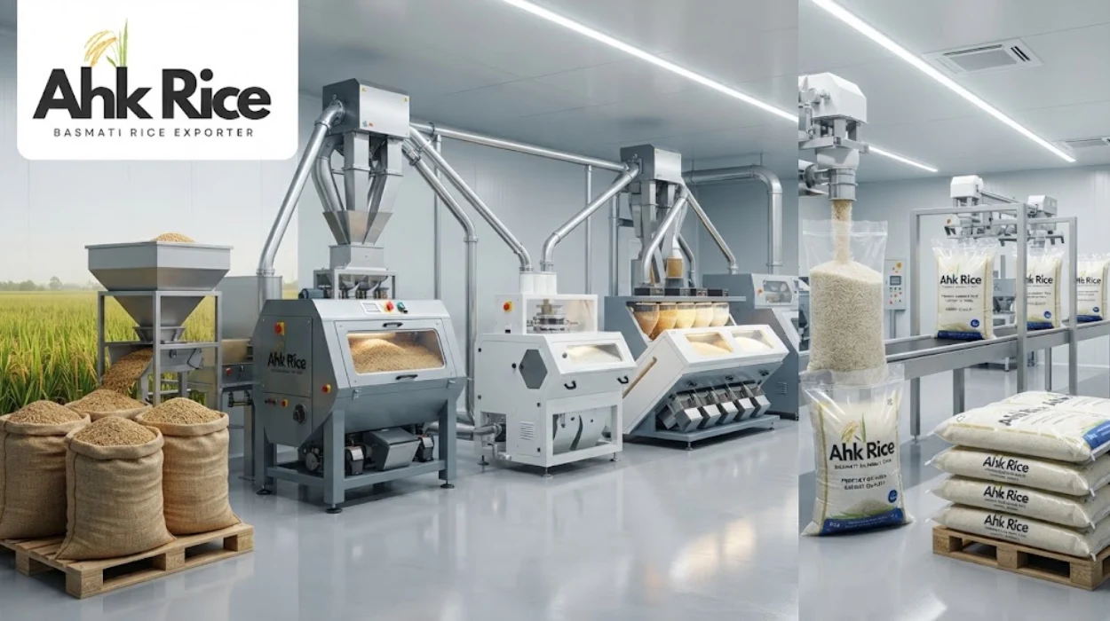 How Is Basmati Rice Processed from Paddy to Export-Ready Grain