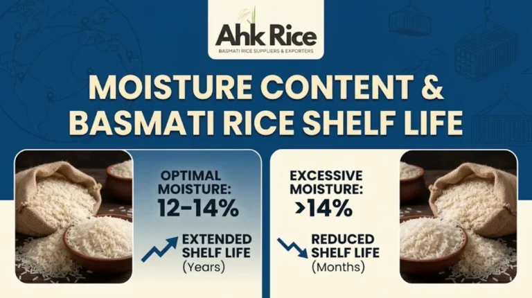 How Moisture Content Affects Imported Basmati Rice Shelf Life