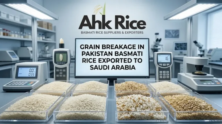 How Moisture Levels Affect Grain Breakage in Pakistan Basmati Rice Exported to Saudi Arabia