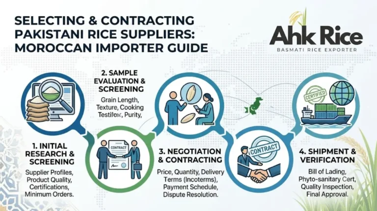 How Moroccan Rice Importers Choose Pakistani Suppliers