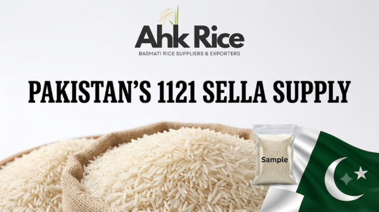 How Much 1121 Sella Basmati Rice Can Pakistan Supply?