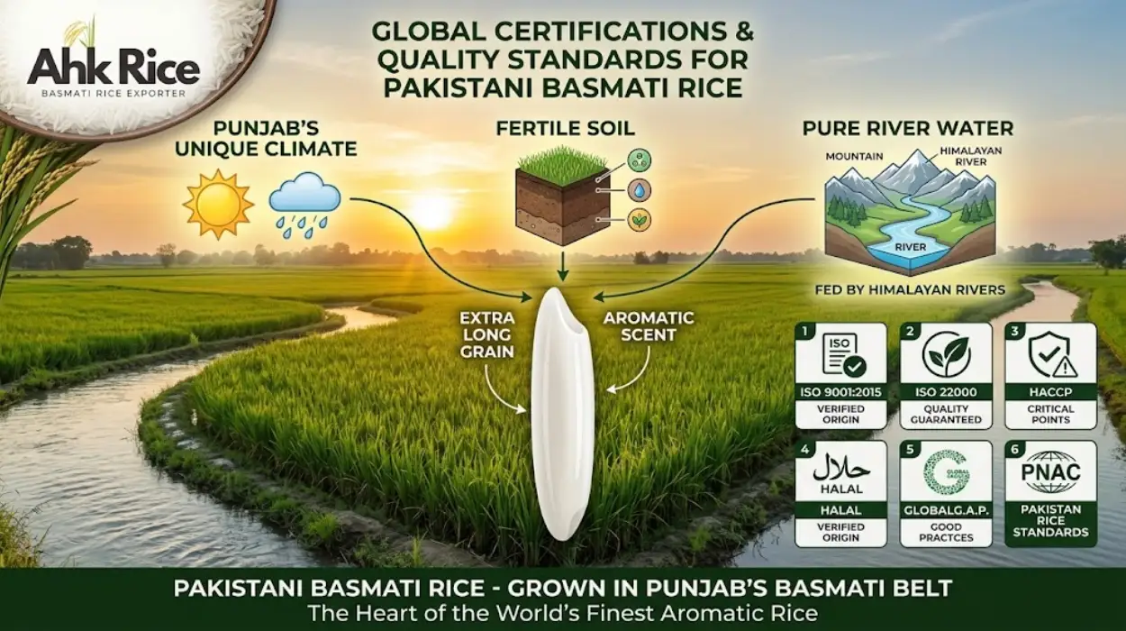 How Punjab Climate, Soil and River Water Create Basmati Long Grain and Aroma