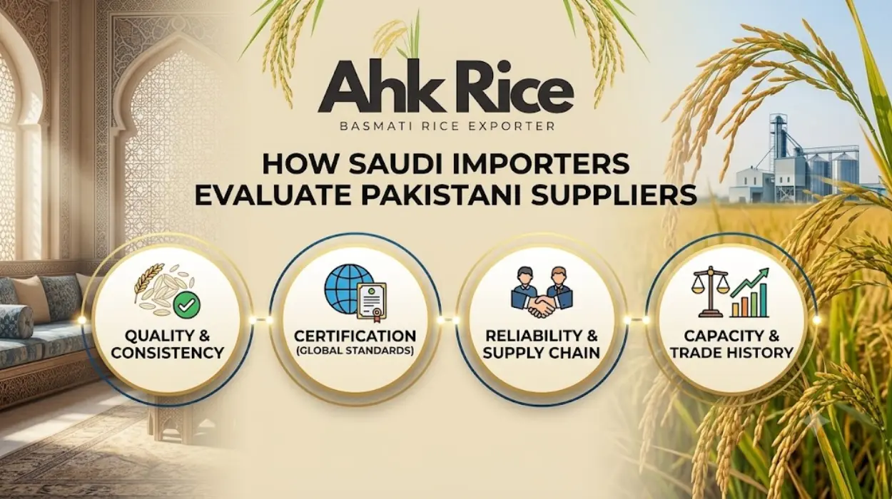 How Saudi Importers Choose Pakistani Rice Suppliers