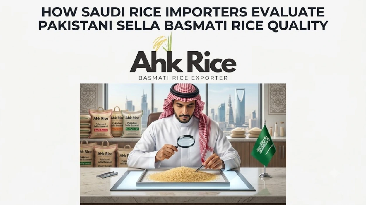 How Saudi Rice Importers Evaluate Pakistani Sella Basmati Rice Quality