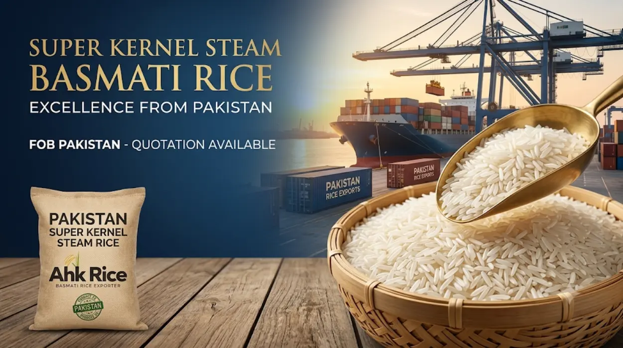 How Super Kernel Steam Rice FOB Pakistan Pricing Impacts UAE Import Costs