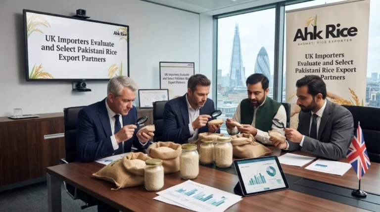 How UK Importers Evaluate and Select Pakistani Rice Export Partners