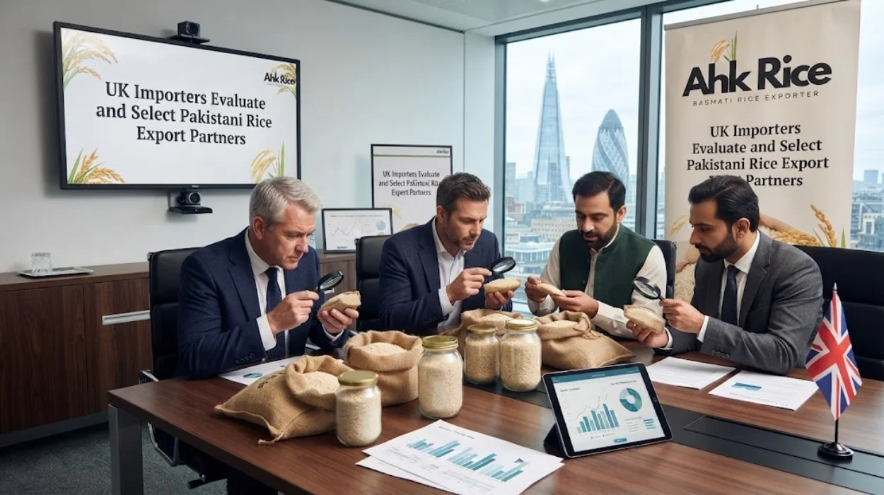 How UK Importers Evaluate and Select Pakistani Rice Export Partners