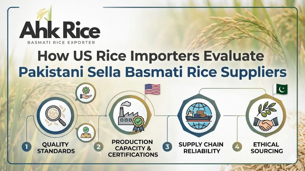 How US Rice Importers Evaluate Pakistani Sella Basmati Rice Suppliers