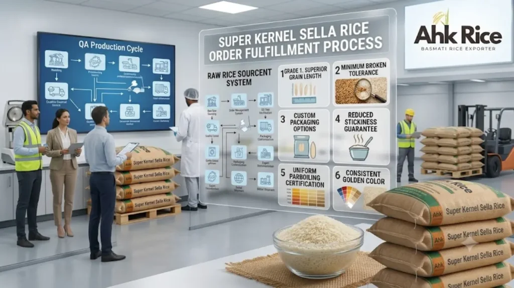 Buy Super Kernel Sella Rice with Written Quality Guarantees