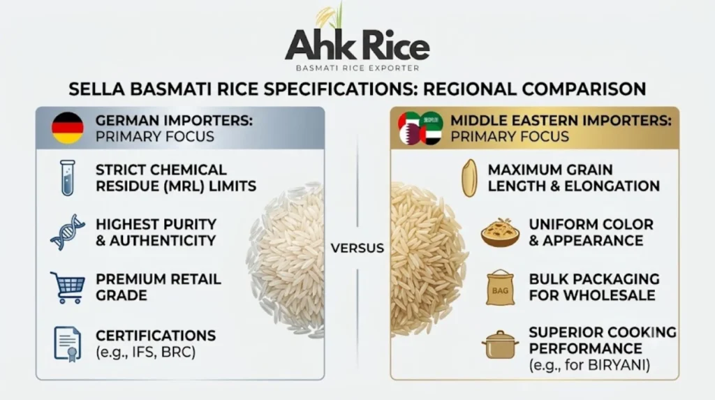 How German Importers Assess Pakistani Sella Basmati Rice Quality Standards