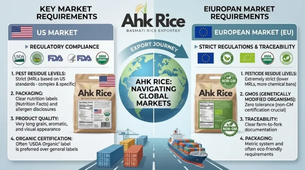 USDA Organic Certification Requirements for Imported Basmati Rice