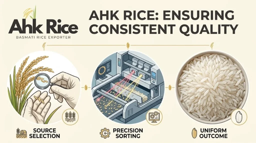 Selecting a Long-Term Pakistani Sella Basmati Rice Supplier for Saudi Arabia