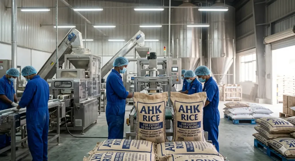 How does FDA FSMA regulate rice imports into the USA?