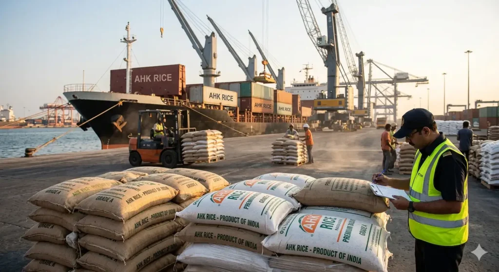 How does rice quality and processing impact shipping timelines?