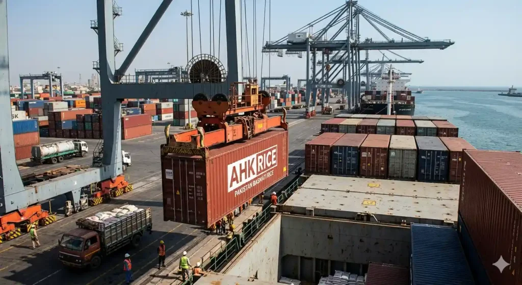 How does sea freight from Pakistan to Hamad Port work?