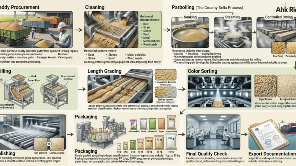 How does the production process work?