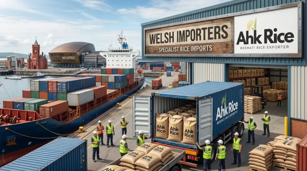 Source Food-Safe Pakistani Basmati Rice for Wales from AHK Rice