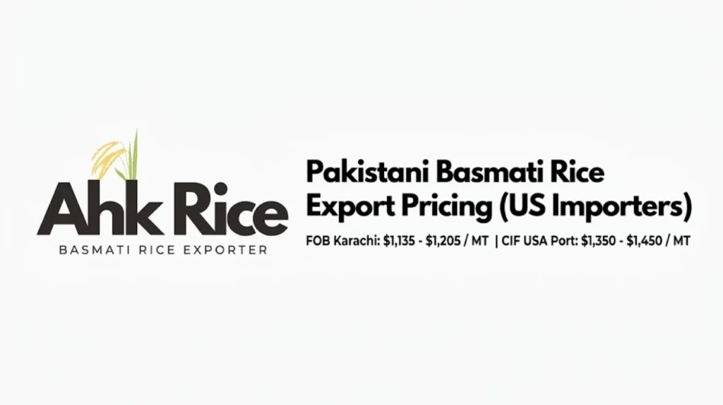 Request Current FOB and CIF USA Basmati Rice Quotations from AHK Rice