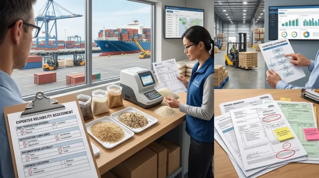 How should Massachusetts importers measure exporter reliability?