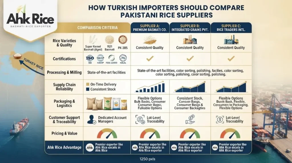 Which Pakistani Rice Varieties Are Driving Demand in Turkey’s Import Market in 2026?