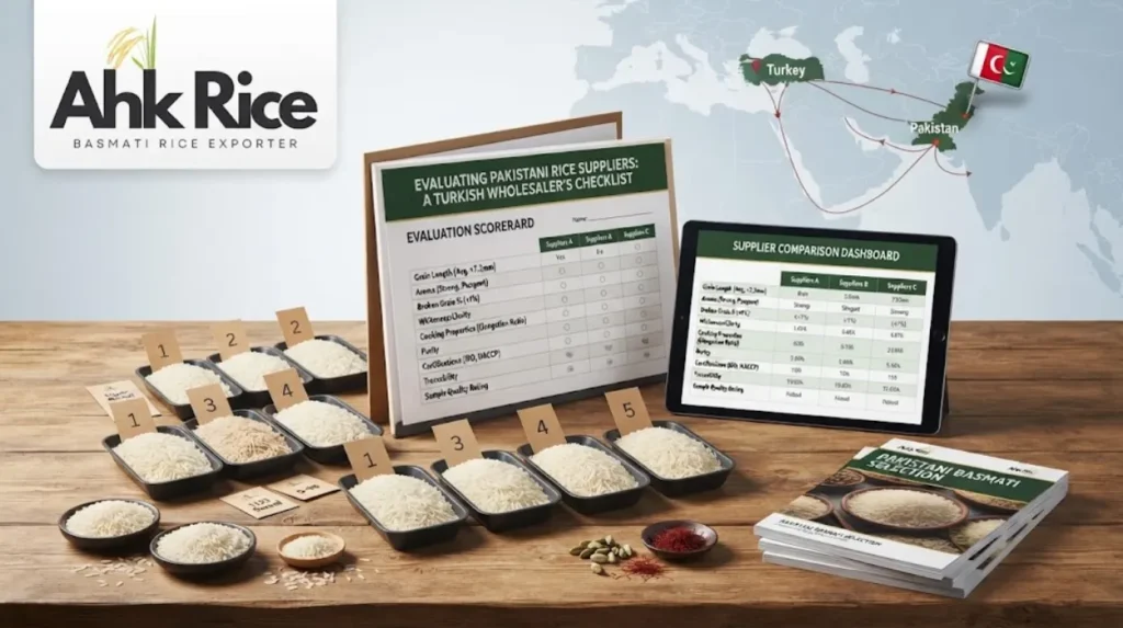 Key Pakistani Basmati Rice Types Imported by Turkish Wholesalers in 2026