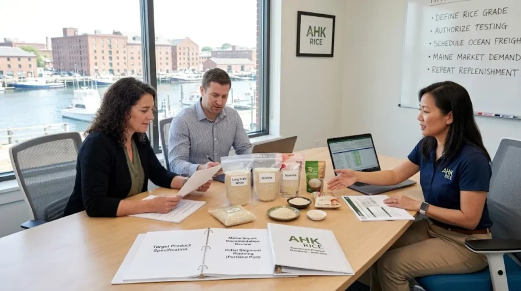 How should a Maine distributor get started?