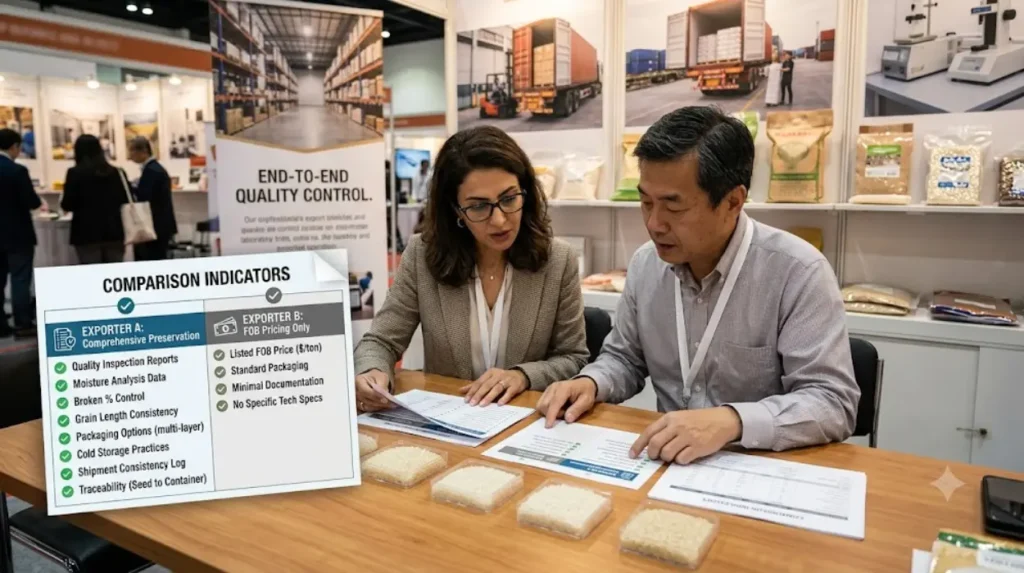 How should buyers compare preservation capabilities before selecting an exporter?