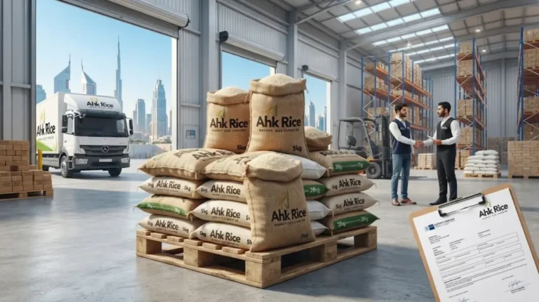 Import Authentic Pakistani Basmati Rice into the UAE from AHK Rice