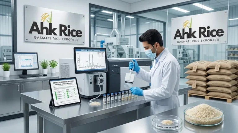 Import Lab-Tested Pakistani Basmati Rice with Residue Reports for UAE Buyers