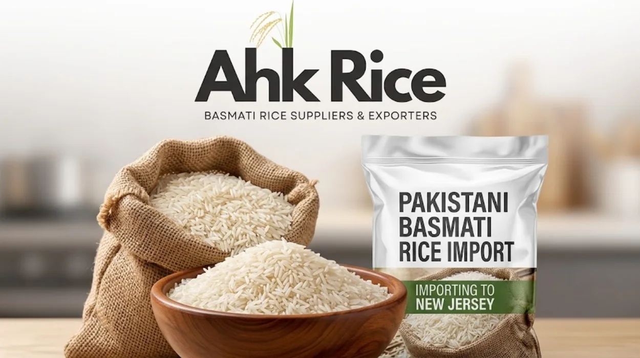 Import Licensed Pakistani Basmati Rice into New Jersey with AHK Rice