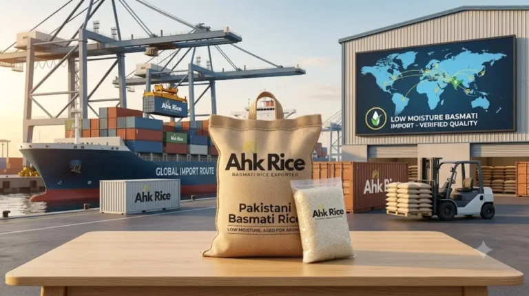 Import Low Moisture Pakistani Basmati Rice for UK Distribution