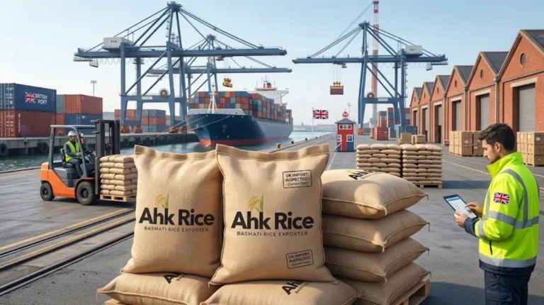 Import Pakistani Basmati Rice into England with AHK Rice Export Support