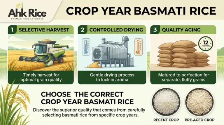 Import Selected Crop Year Basmati Rice into UK Markets