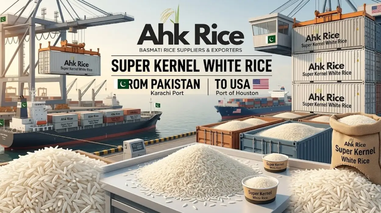Import Super Kernel White Rice from Pakistan to USA Distributors