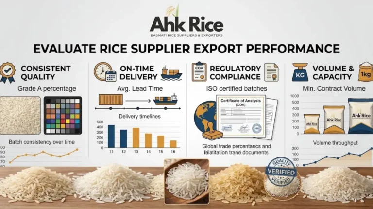 How Can Importers Evaluate a Rice Supplier's Export Performance