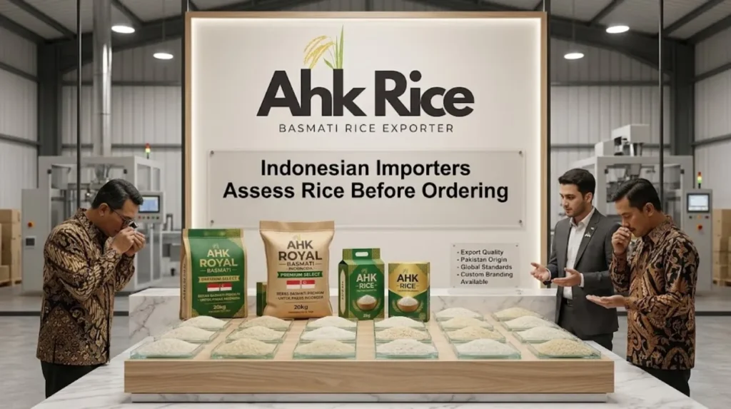 How Do Indonesian Importers Assess Pakistan Basmati Rice Before Final Procurement