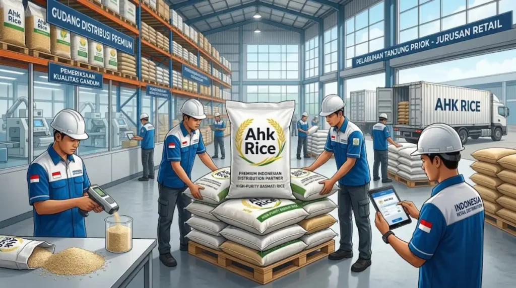 AHK Rice Pakistan Basmati Rice Supply for Indonesian Retail Distributors