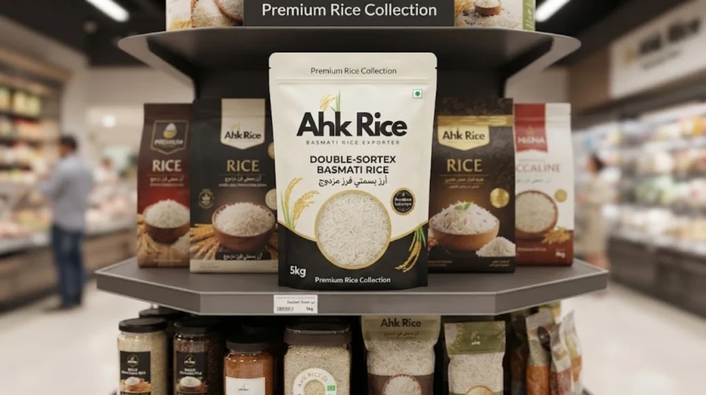 Buy Double-Sortex Pakistani Basmati Rice for Premium UAE Retail Shelves
