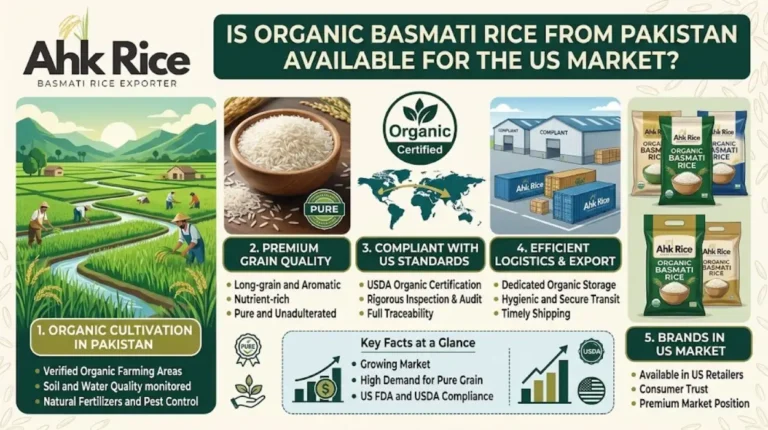 Is Organic Basmati Rice from Pakistan Available for the US Market