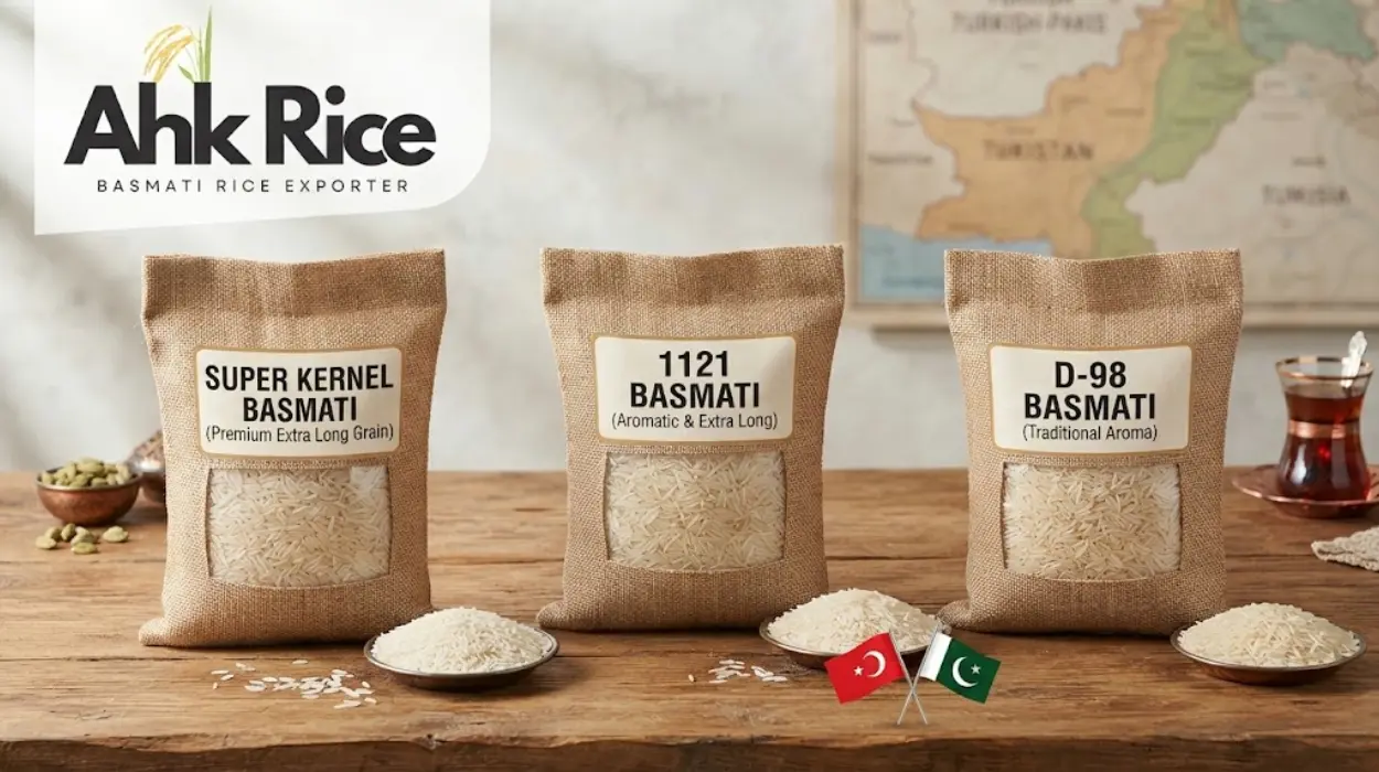 Key Pakistani Basmati Rice Types Imported by Turkish Wholesalers in 2026